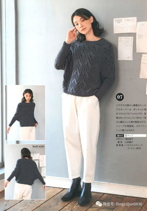 針織圖解 女士精品系列80款秋冬季服裝配飾 完整版
